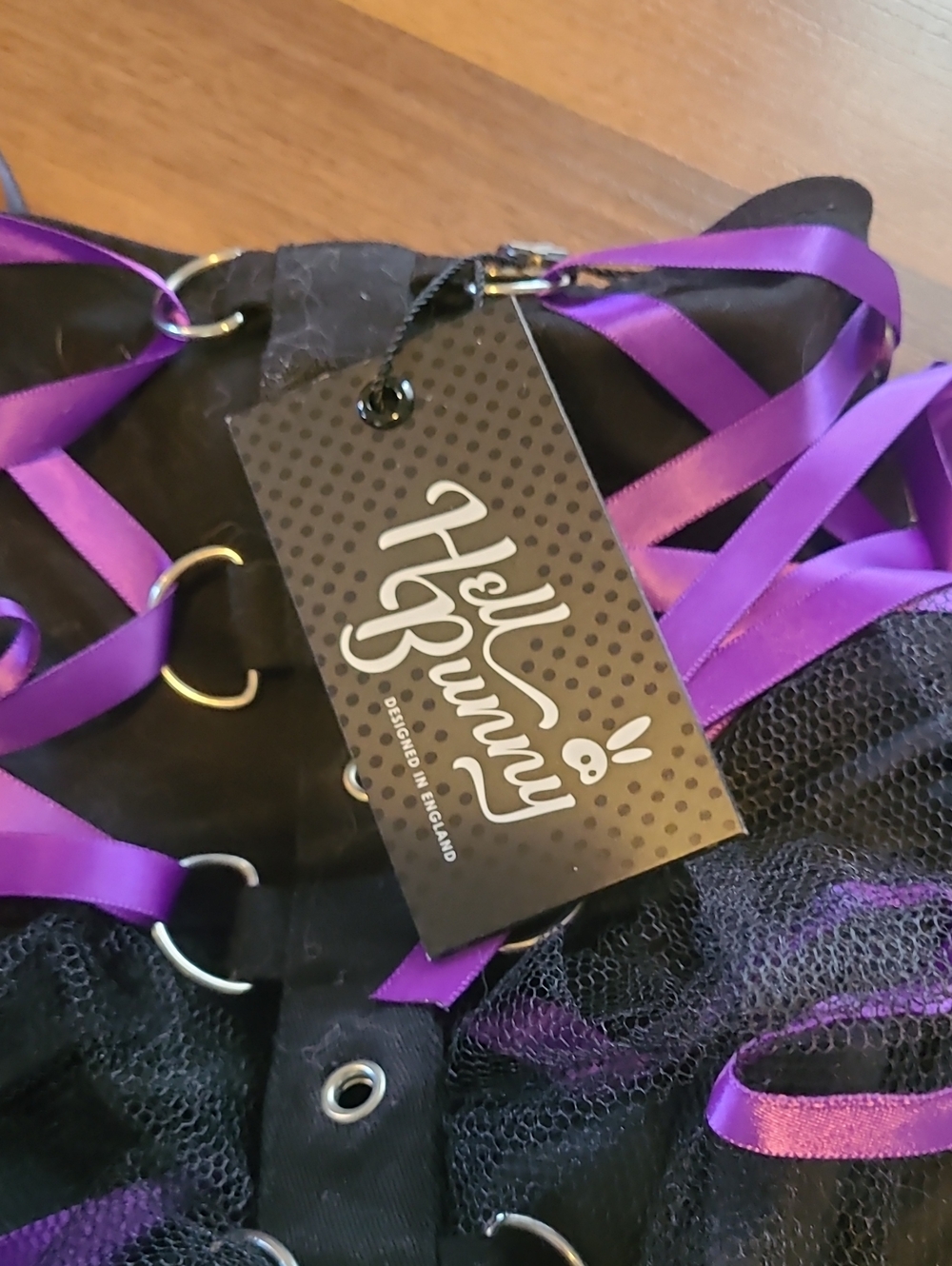 Hell Bunny Chain Mini Skirt Tag On - Picture 2 of 3